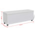 Storage Bench White Medium Size - Image 6
