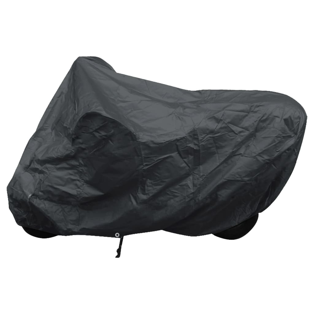 8718475854241_a_en_hd_1 vidaXL Motorcycle Cover Grey Polyester - Image 1