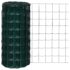 vidaXL Euro Fence Steel 25x0.8 m Green