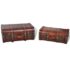 vidaXL Wooden Treasure Chests 2 pcs Vintage Brown - Image 4