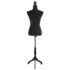 vidaXL Ladies Bust Display Black Female Dressmakers Dummy Mannequin - Image 2