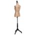 Ladies Bust Display Bust Brown Black Jute Female Dressmakers Dummy Mannequin Display - Image 4