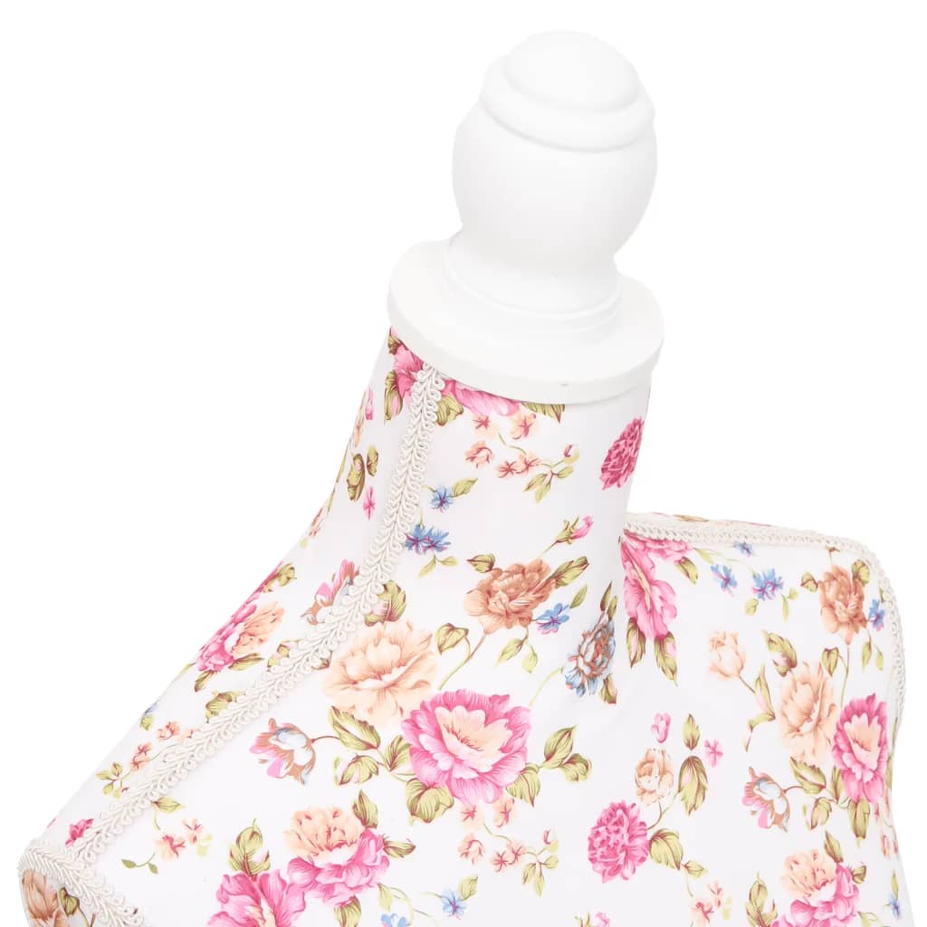 8718475857594_g_en_hd_4 Ladies Bust Display Mannequin Cotton White With Rose - Image 5