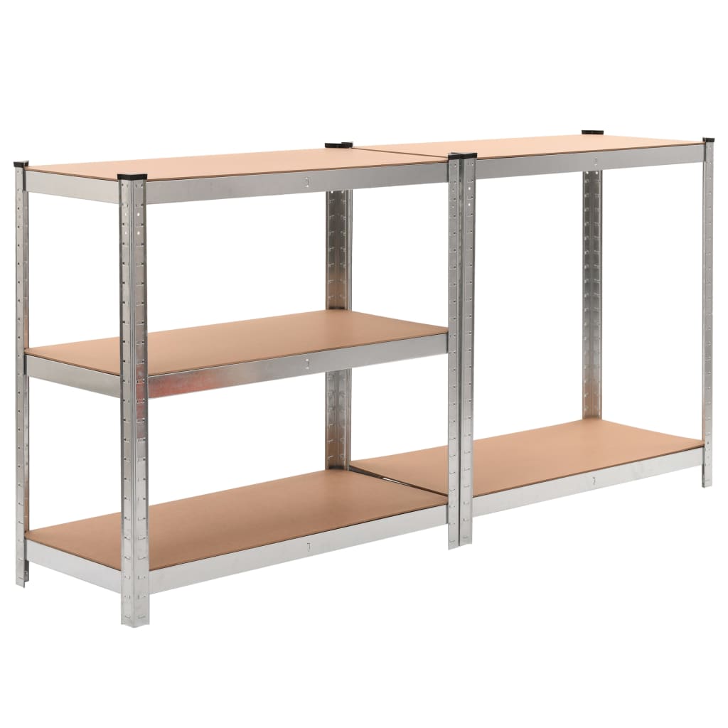 8718475857730_g_en_hd_1 vidaXL 5-Layer Storage Shelf Silver Steel&Engineered Wood - Image 2