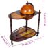 vidaXL Globe Bar Wine Stand Eucalyptus Wood Freestanding - Image 6