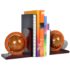 vidaXL Bookstand World Map Globe Bookend Classic A Pair - Image 3