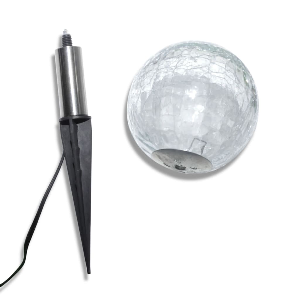 8718475861409_g_en_hd_4 vidaXL Solar Bowl 3 LED Garden Lights with Spike Anchors & Solar Panel - Image 6