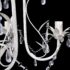 vidaXL Crystal Pendant Ceiling Lamp Chandelier Elegant White - Image 3