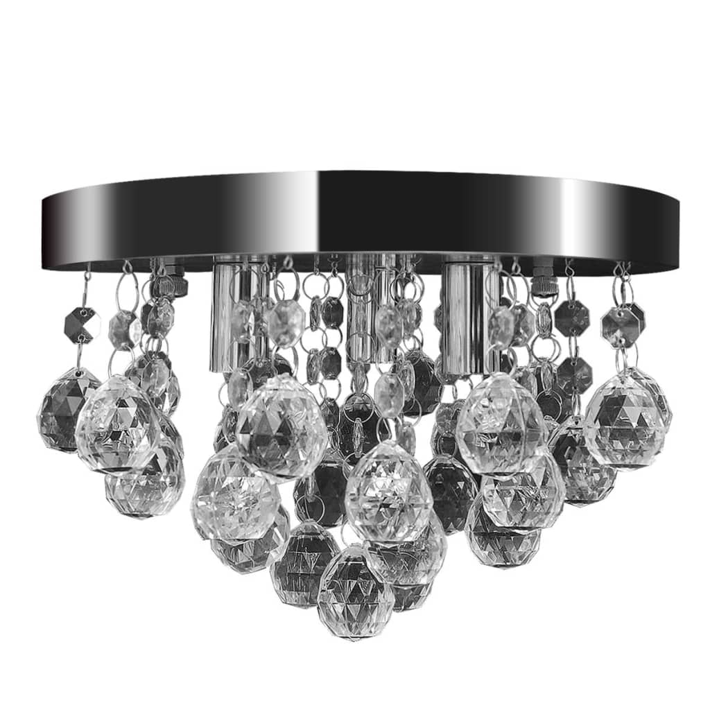 8718475862277_a_en_hd_1 Pendant Ceiling Lamp Crystal Design Chandelier Chrome - Image 1