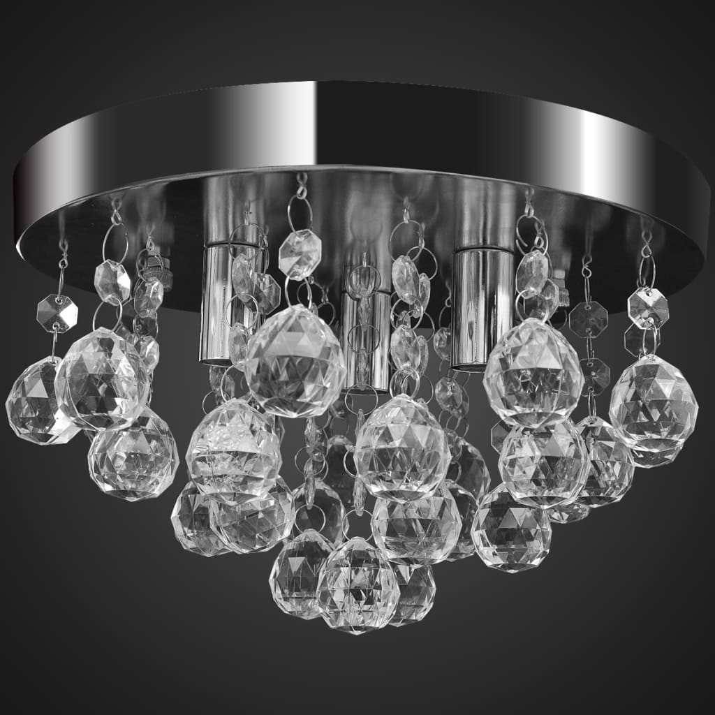 8718475862277_g_en_hd_1 Pendant Ceiling Lamp Crystal Design Chandelier Chrome - Image 2