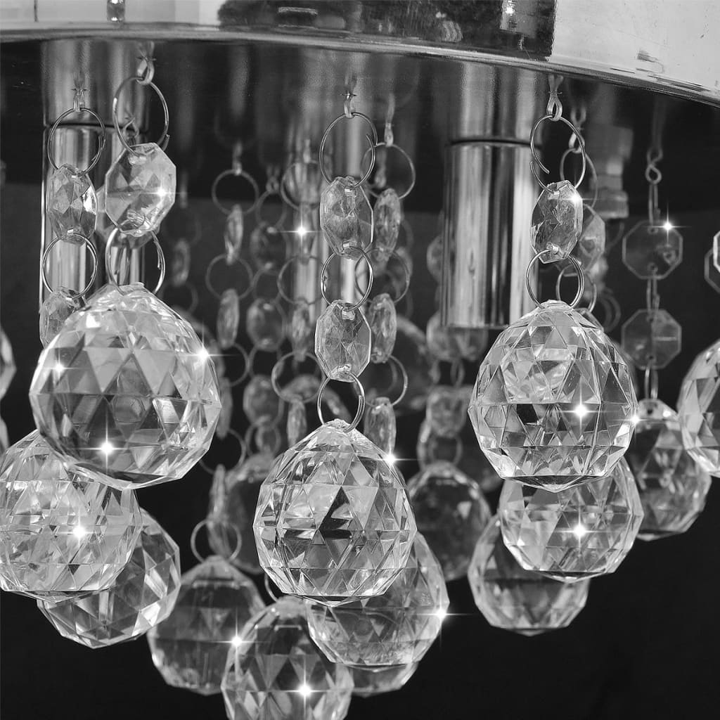 8718475862277_g_en_hd_2 Pendant Ceiling Lamp Crystal Design Chandelier Chrome - Image 3