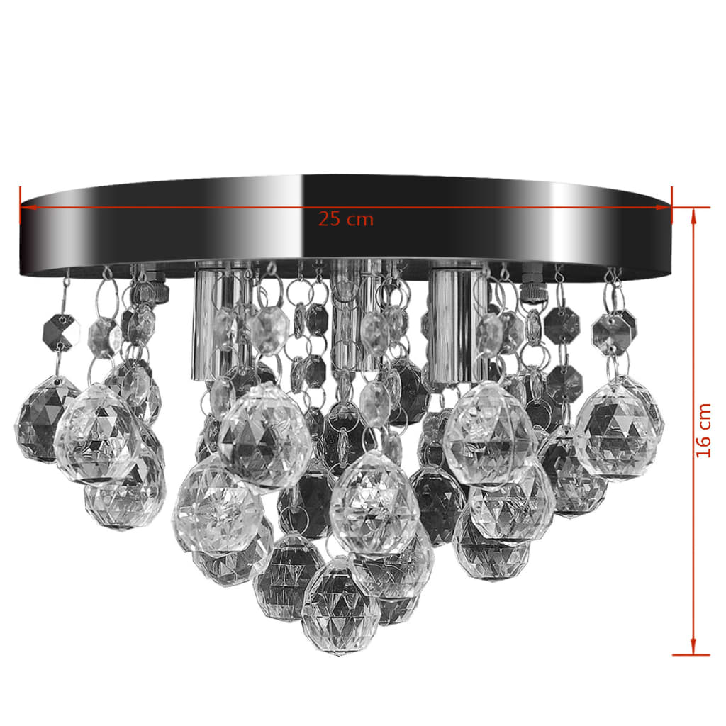 8718475862277_g_en_hd_4 Pendant Ceiling Lamp Crystal Design Chandelier Chrome - Image 5
