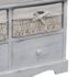 vidaXL Storage Bench White  62x33x42 cm Paulownia Wood - Image 3