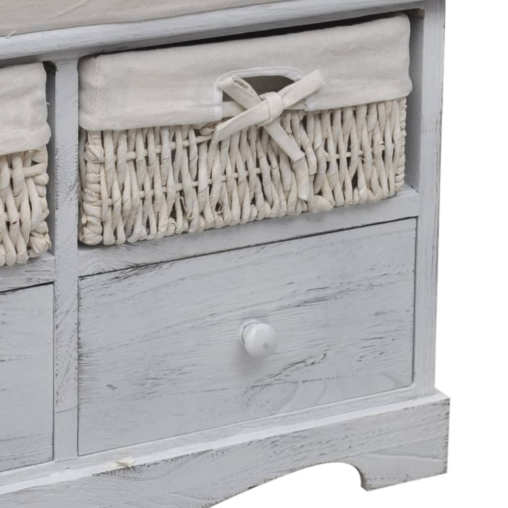 8718475862345_g_en_hd_2 vidaXL Storage Bench White  62x33x42 cm Paulownia Wood - Image 3
