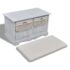 vidaXL Storage Bench White  62x33x42 cm Paulownia Wood - Image 5