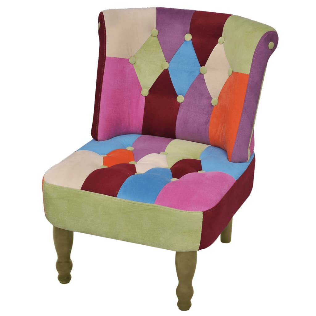 8718475862758_a_en_hd_1 vidaXL French Chair with Patchwork Design Fabric - Image 1