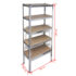 Storage Rack Garage Storage Shelf 5pcs - Image 7