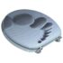 vidaXL WC Toilet Seat MDF Lid Stones - Image 4