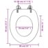 vidaXL WC Toilet Seat MDF Lid Dolphins - Image 11