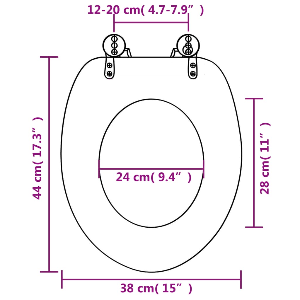 8718475863847_g_en_hd_10 vidaXL WC Toilet Seat MDF Lid Dolphins - Image 11