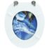 vidaXL WC Toilet Seat MDF Lid Dolphins - Image 6