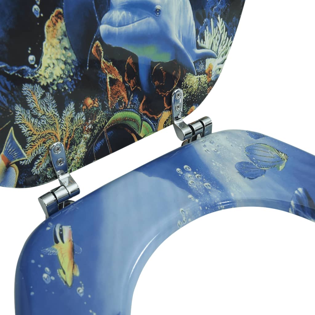 8718475863847_g_en_hd_7 vidaXL WC Toilet Seat MDF Lid Dolphins - Image 8