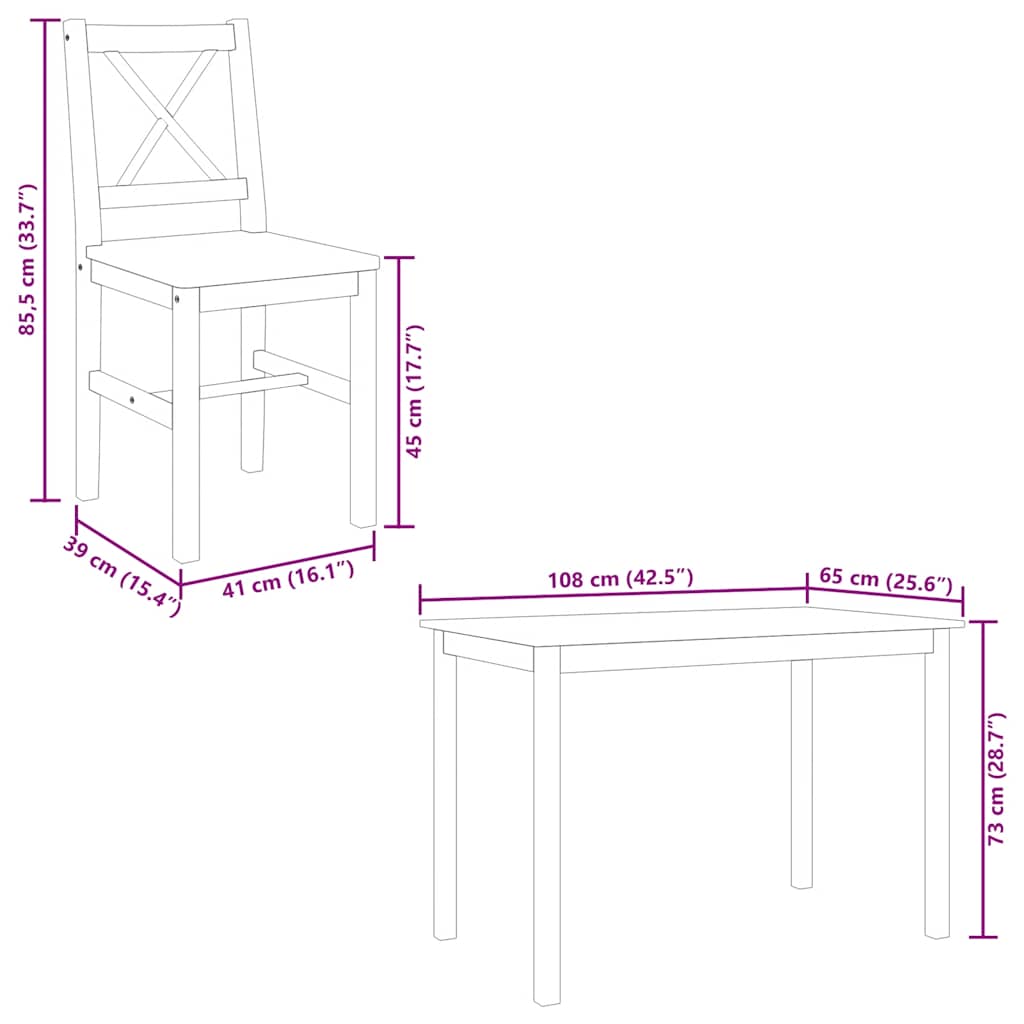 8718475863977_g_en_hd_10 vidaXL 5 Piece Dining Set White - Image 12