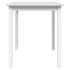vidaXL 5 Piece Dining Set White - Image 9