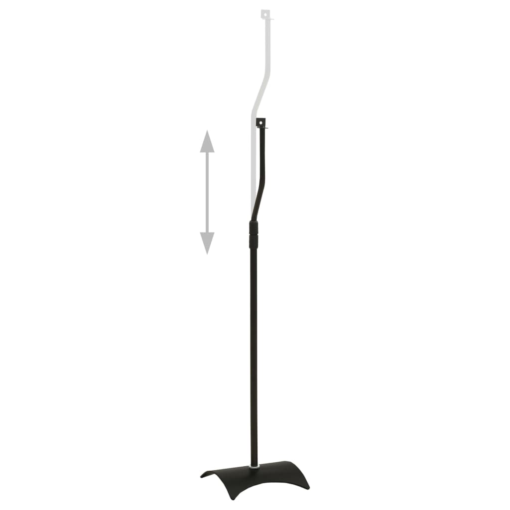 8718475867036_g_en_hd_5 vidaXL Universal Speaker Stand 2 pcs Black - Image 6