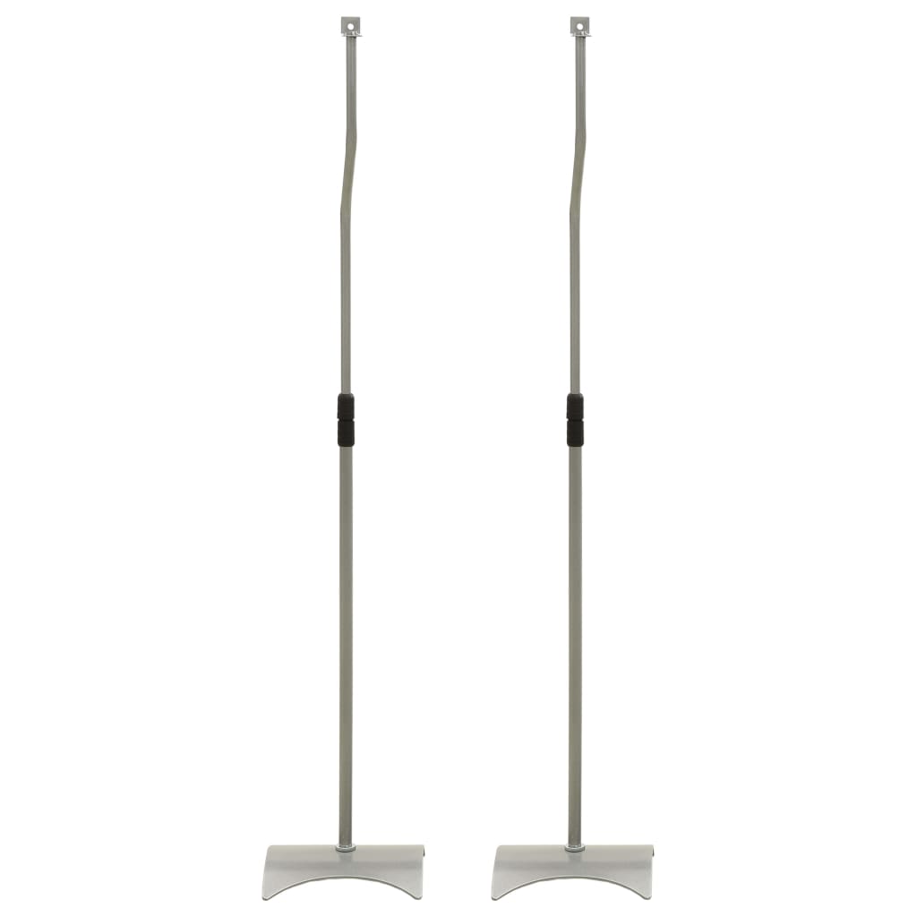 8718475867043_g_en_hd_1 Universal Speaker Stand Silver 2 pcs - Image 2