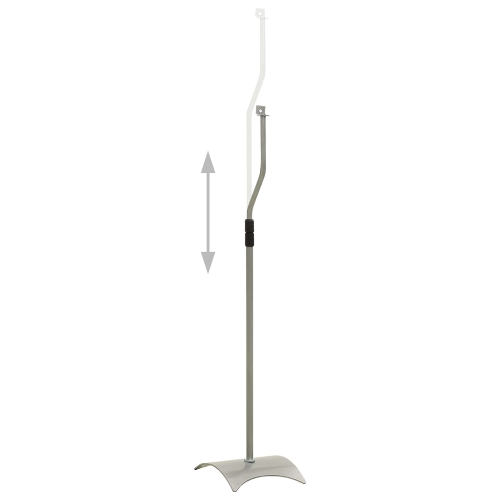 8718475867043_g_en_hd_2 Universal Speaker Stand Silver 2 pcs - Image 3