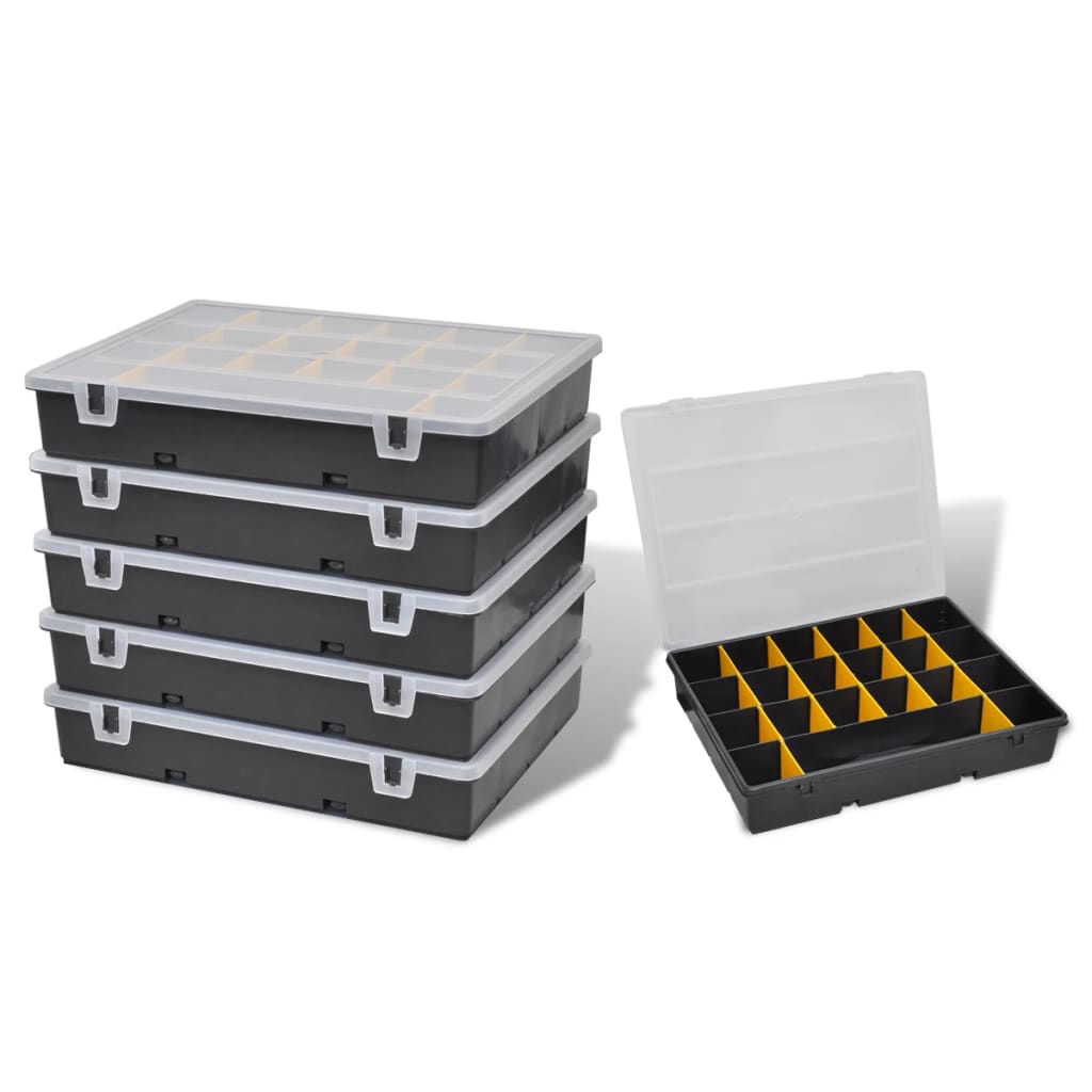 8718475867555_a_en_hd_1 Storage Box Sort Case 6 pcs - Image 1