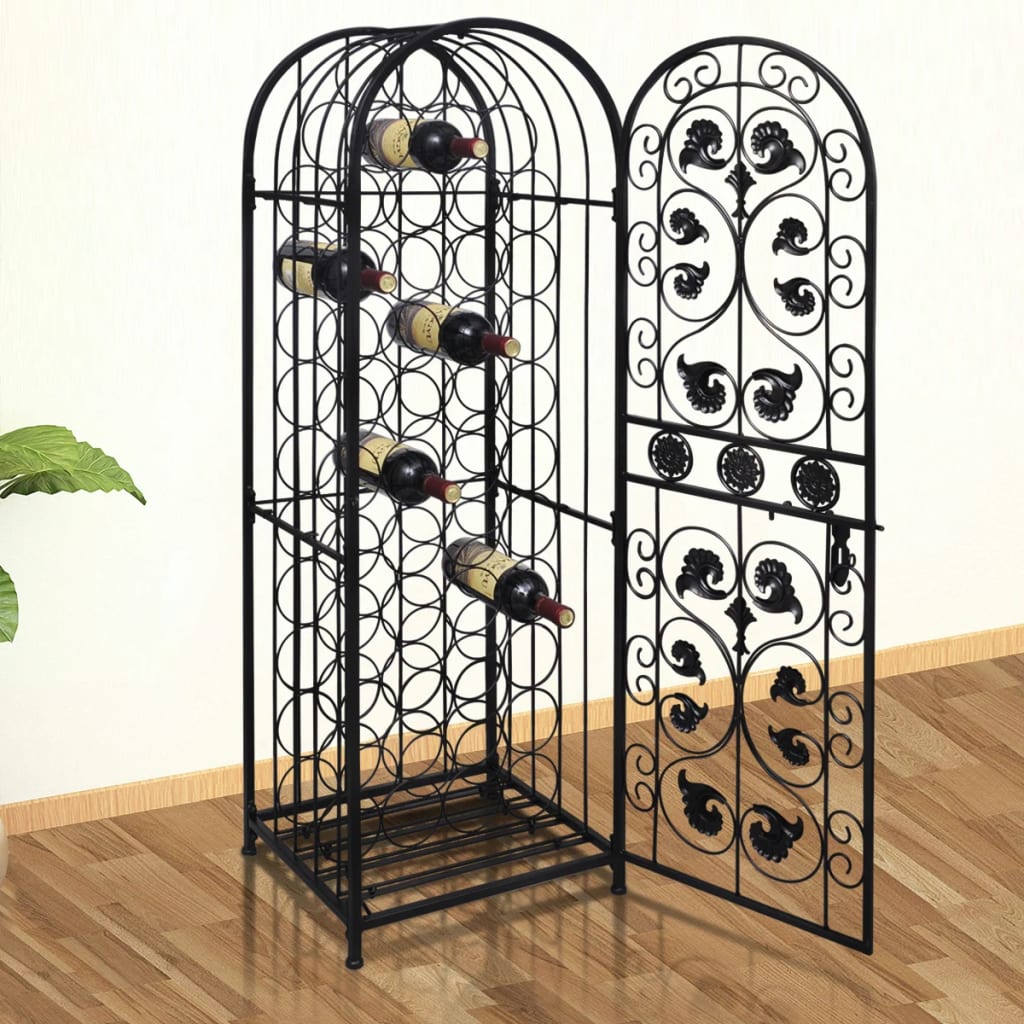 8718475868026_m_en_hd_1 vidaXL Wine Rack for 45 Bottles Metal - Image 1