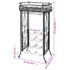 vidaXL Wine Rack with Glass Holder for 9 Bottles Metal - Image 5