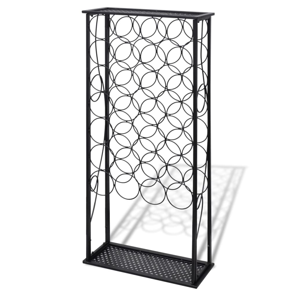 8718475868057_a_en_hd_1 vidaXL Wine Rack for 28 Bottles Metal - Image 2