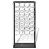 vidaXL Wine Rack for 28 Bottles Metal - Image 3