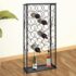 vidaXL Wine Rack for 28 Bottles Metal