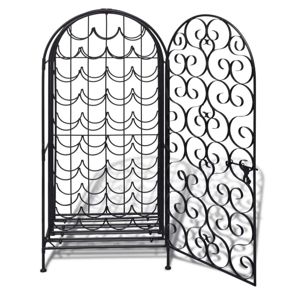 8718475868071_g_en_hd_3 vidaXL Wine Rack for 35 Bottles Metal - Image 6
