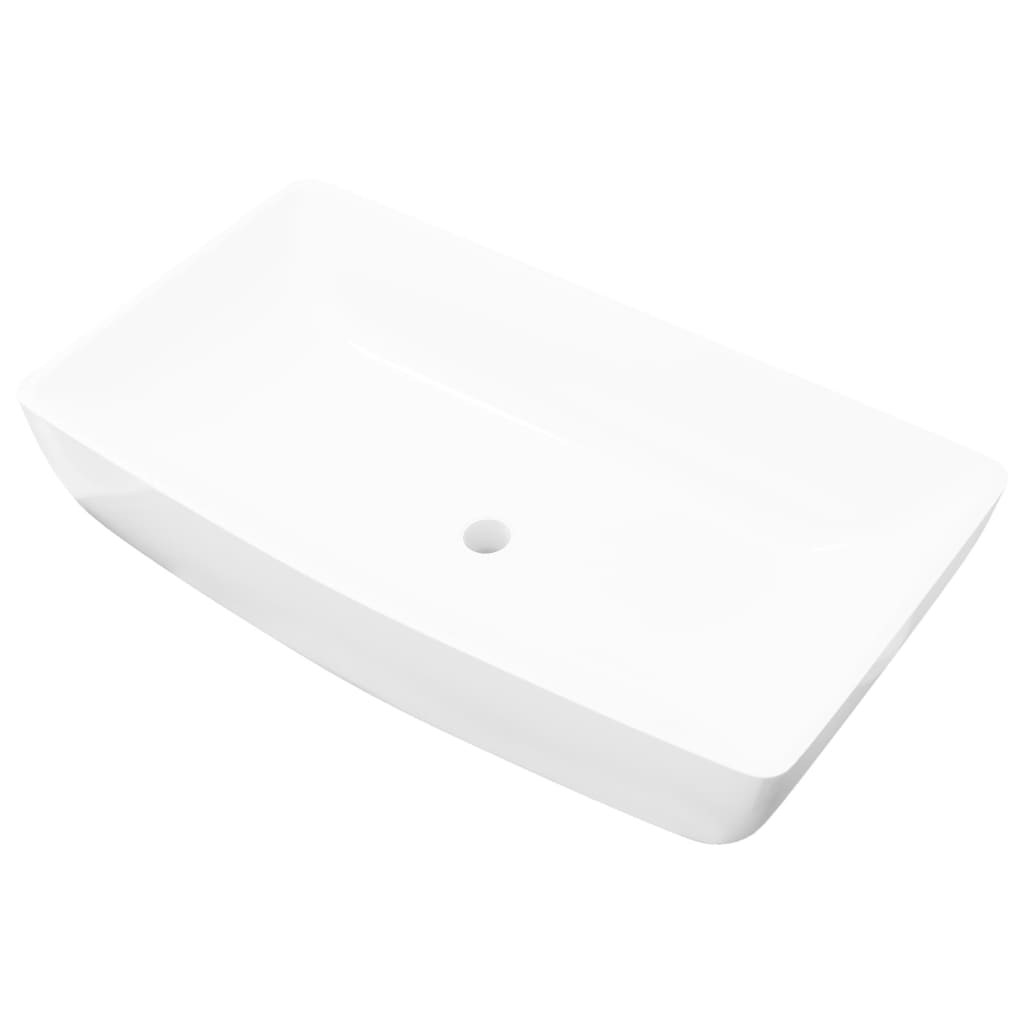 8718475868224_a_en_hd_1 vidaXL Luxury Ceramic Basin Rectangular Sink White 71 x 39 cm - Image 2