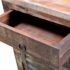 vidaXL End Table with 1 Drawer 1 Door Reclaimed Wood - Image 13