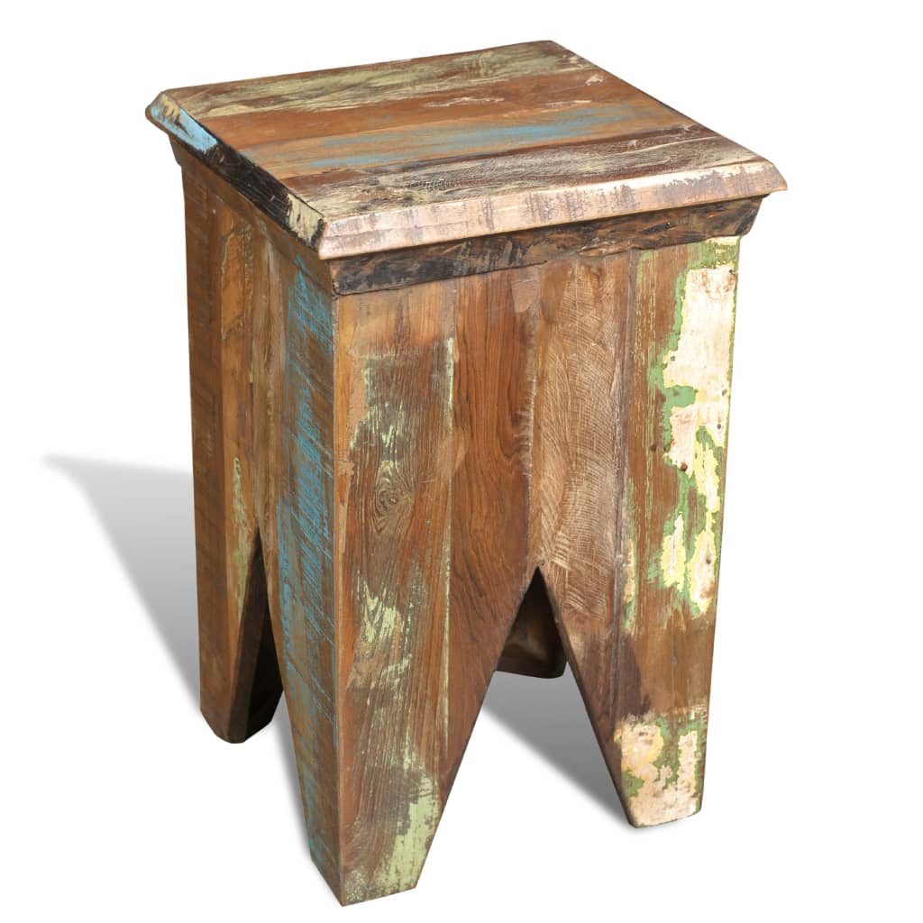 8718475868415_g_en_hd_1 vidaXL Stool Solid Reclaimed Wood - Image 2