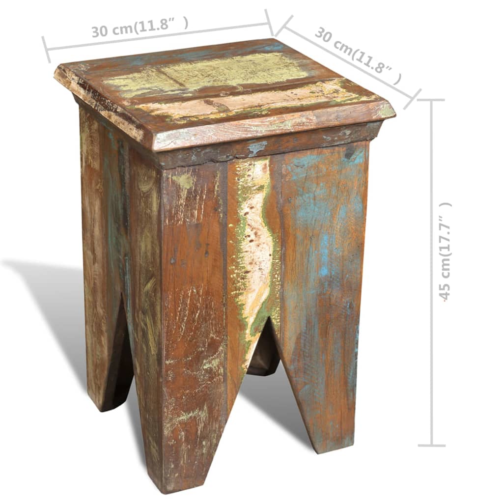 8718475868415_g_en_hd_6 vidaXL Stool Solid Reclaimed Wood - Image 7