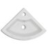 vidaXL Wash Basin with Overflow 45x32x12.5 cm White - Image 4