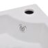 vidaXL Wash Basin with Overflow 45x32x12.5 cm White - Image 5