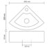 vidaXL Wash Basin with Overflow 45x32x12.5 cm White - Image 7