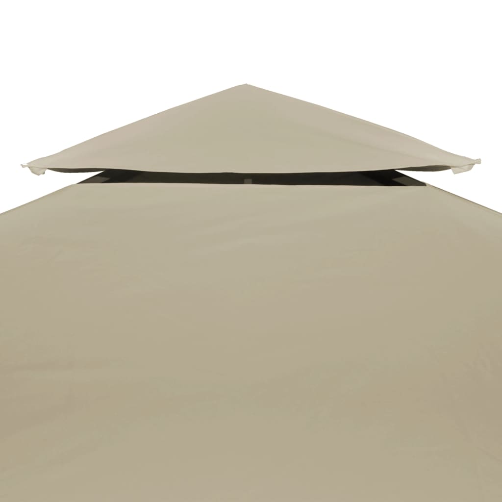 8718475869979_g_en_hd_2 Water-proof Gazebo Cover Canopy Replacement 310 g / m² Beige 3 x 3 m - Image 3