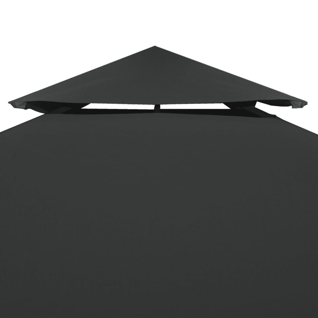 8718475870005_g_en_hd_2 Water-proof Gazebo Cover Canopy 310 g / m² Dark Grey 3 x 3 m - Image 3