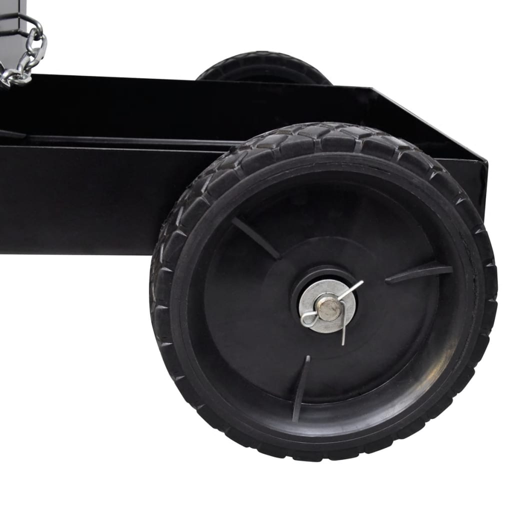 8718475870067_g_en_hd_1 Welding Cart Black Trolley with 3 Shelves Workshop Organiser - Image 2
