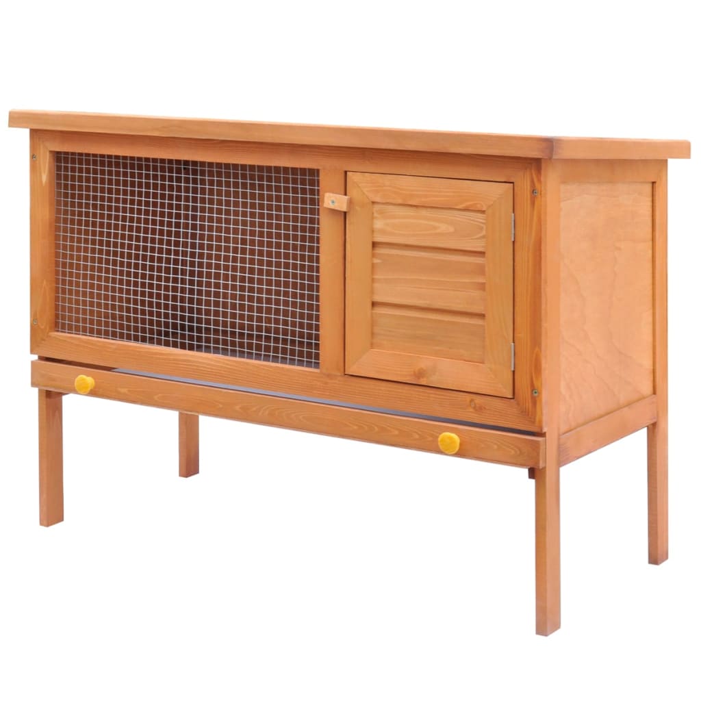 8718475871859_a_en_hd_1 vidaXL Outdoor Rabbit Hutch 1 Layer Wood - Image 1