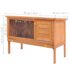 vidaXL Outdoor Rabbit Hutch 1 Layer Wood - Image 5